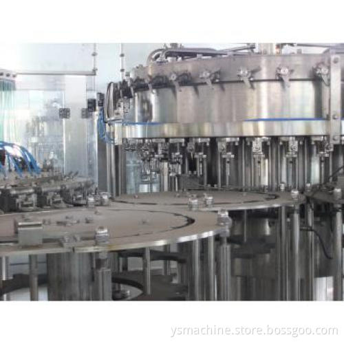 Moloblock carbonated drink rinser filler capper machine